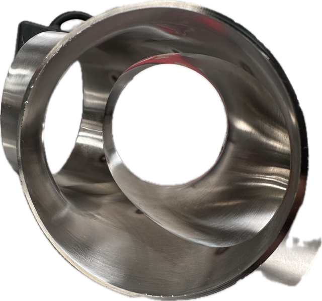 Stainless steel X pipe - High Flow