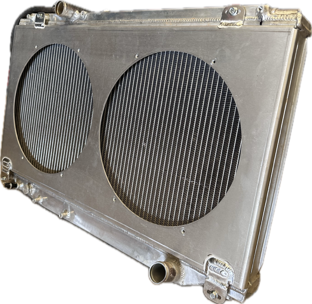 Frankenstein Fab Dual High-Performance SPAL Radiator Fan Kit Toyota Su ...